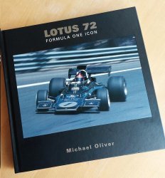 LOTUS 72 - FORMULA ONE ICON - NEW SECOND EDITION