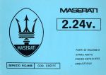 MASERATI 2.24V PARTI DI RICAMBIO