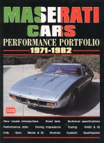 MASERATI CARS 1971-1982