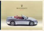 MASERATI SPYDER NOTICE D'ENTRETIEN