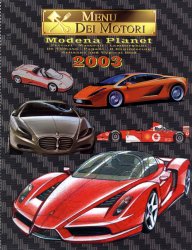 MENU DEI MOTORI 2003