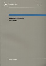 MERCEDES BENZ WERKSTATT-HANDBUCH TYP 300 SL