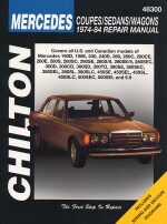 MERCEDES COUPES SEDANS WAGONS 1974-84 (48300)