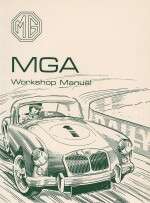 MG MGA WORKSHOP MANUAL