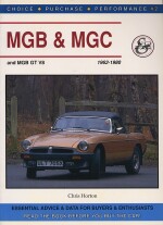 MGB E MGC AND MGB GT V8 1962-1980
