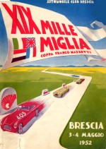 MILLE MIGLIA 1952 - XIX MILLE MIGLIA