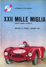 MILLE MIGLIA 1955 - XXII MILLE MIGLIA