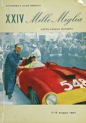 MILLE MIGLIA 1957 - XXIV MILLE MIGLIA