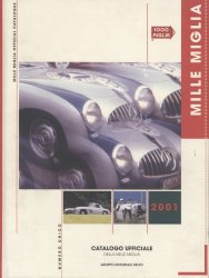 MILLE MIGLIA CATALOGO UFFICIALE 2001