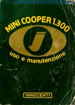 MINI COOPER 1300 USO E MANUTENZIONE (ORIGINALE)