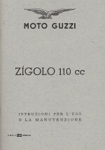 MOTO GUZZI ZIGOLO 110 CC USO MANUTENZIONE