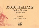 MOTO ITALIANE I PRIMI 50 ANNI 1895-1945 VOL. 4