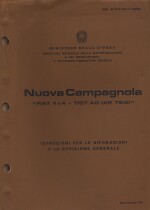 NUOVA CAMPAGNOLA  FIAT 4 X 4 - 1107 AD (AR 76/A)