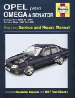 OPEL OMEGA & SENATOR (NOT AVAILABLE IN UK SEE VAUXHALL CARLTON & SENATOR1469) (3157)