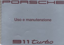 PORSCHE 911 TURBO USO E MANUTENZIONE (ORIGINALE)