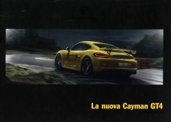 PORSCHE LA NUOVA CAYMAN GT4 (BROCHURE)