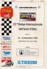 RALLY INTERNAZIONALE DELL'ISOLA D'ELBA 23^