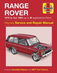 RANGE ROVER 1970 TO OCT 1992 (UP TO K REGISTRATION) PETROL