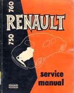 RENAULT 750 760 SERVICE MANUAL