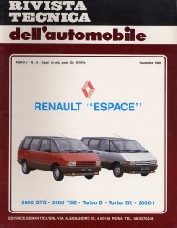 RENAULT ESPACE 2000 GTS - 2000 TSE - TURBO D - TURBO DX - 2000-1