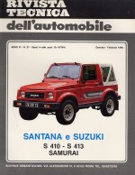 SANTANA E SUZUKI S 410 - S 413 SAMURAI