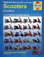 SCOOTERS 50 TO 250 CC TWIST AND GO (AUTOMATIC TRABSMISSION) (4082)
