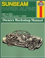 SUNBEAM RAPIER ALPINE 1967 TO 1974 (051) CLASSIC REPRINT
