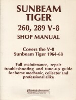 SUNBEAM TIGER 260, 289 V-8