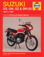 SUZUKI GS, GN, GZ & DR125 1982 TO 1999 (0888)