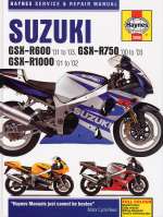 SUZUKI GSX-R600 ('01 TO '03) GSX-R750 ('00 TO '03) GSX-R1000 ('01 TO '02) (3986)