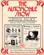 THE AUTOMOBILE SHOW CRYSTAL PALACE