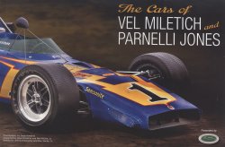 THE CARS OF VEL MILETICH AND PARNELLI JONES