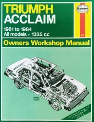 TRIUMPH ACCLAIM (0792) CLASSIC REPRINT