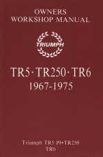 TRIUMPH TR5, TR250, TR6 1967-1975