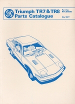 TRIUMPH TR7 & TR8 PARTS CATALOGUE