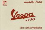 VESPA 150 MOD. 1955 (USO E MAN.)