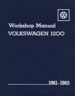 VOLKSWAGEN 1200 WORKSHOP MANUAL