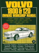 VOLVO 1800 & 120 1960-1973 OWNERS WORKSHOP MANUAL