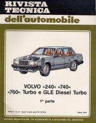 VOLVO 240 740 760 TURBO E GLE DIESEL TURBO 1A PARTE