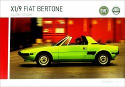 X1/9 FIAT BERTONE - SPIDER COUPE'