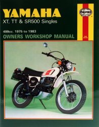 YAMAHA XT, TT & SR500 SINGLES 499CC. 1975 TO 1983