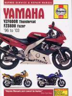 YAMAHA YZF600R THUNDERCAT FZS600 FAZER '96 TO '03 (3702)